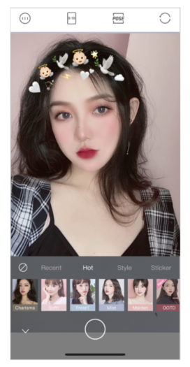 TikTok Ads Japan カメラアプリUlike起動画面広告