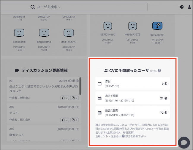 ビービット、シーケンス分析クラウドUSERGRAM