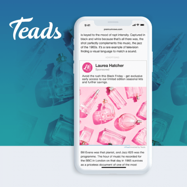 Teads INREAD SOCIAL