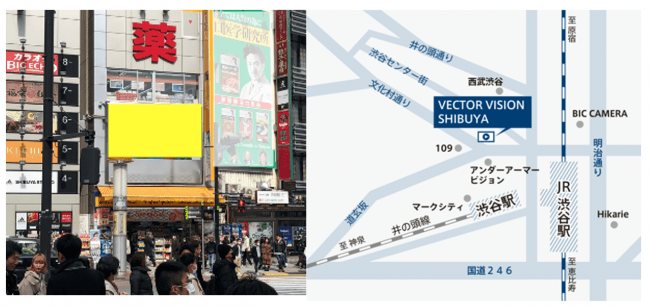 VECKS VECTOR VISION SHIBUYA概要