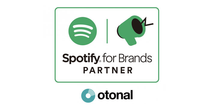 オトナル、Spotify for Brands PARTNER