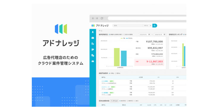 イルグラム、クラウド案件管理システム「アドナレッジ」