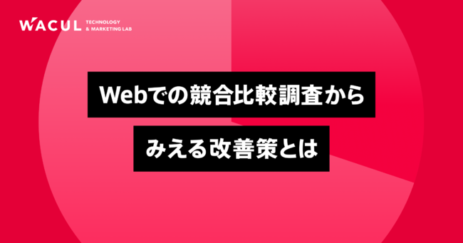 WACUL、ユーザーは競合商品のWebサイトを見ているか？調査結果をもとに、成果を出すために取り組むべきマーケティング施策の提言を発表