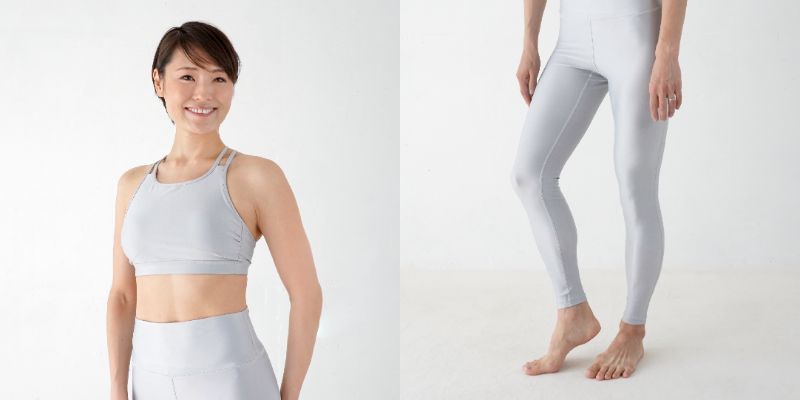 (左) B-life Prime Bra Top (右) B-life Seamless Leggings