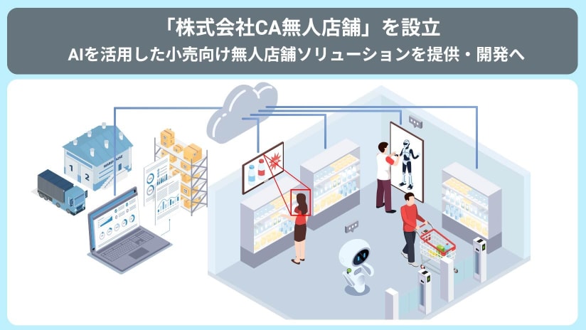 サイバーエージェント、「株式会社CA無人店舗」を設立