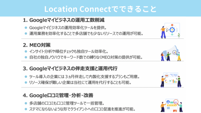 エフェクチュアル、Location Connectでできること