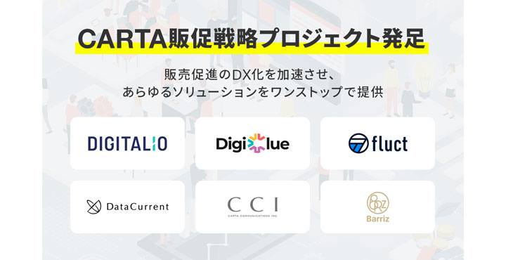 CARTA HOLDINGS、企業の販売促進を支援する「CARTA販促戦略プロジェクト」を始動